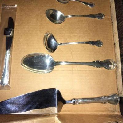 Towle Sterling Silver French Provincial Flatware set of 72 pieces