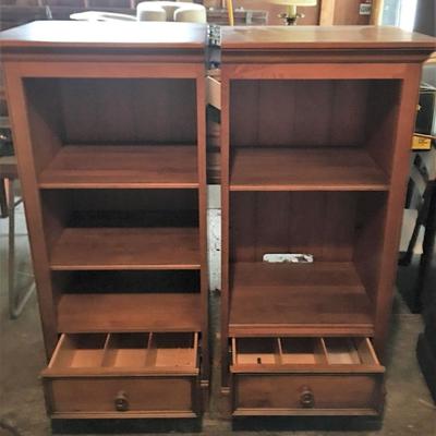 Ethan Allen - Pair of Book Shelves SEE ALL PHOTOS