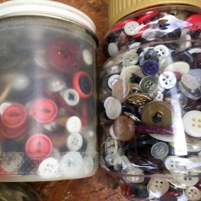 HUGE lot of Buttons