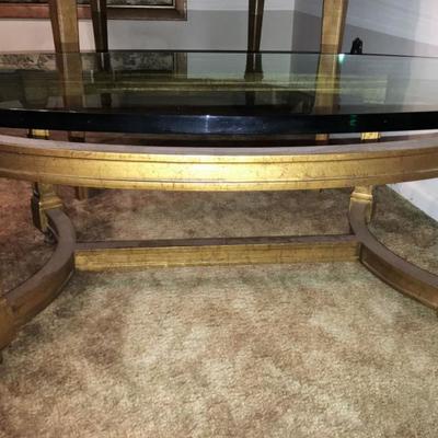 Glass Top Coffee Table