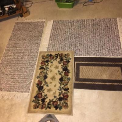 Collection of Throw Rugs