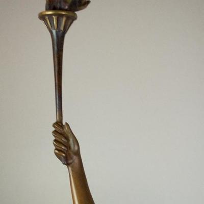 ERTE LIBERTY FEARLESS AND FREE BRONZE SCULPTURE 1984  (Artist's Proof #38 of 60)