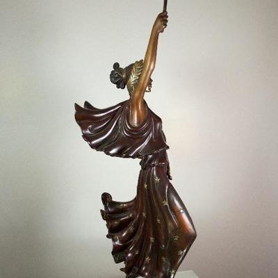 ERTE LIBERTY FEARLESS AND FREE BRONZE SCULPTURE 1984  (Artist's Proof #38 of 60)