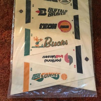 Vintage Sport Pennants