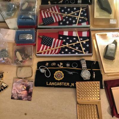 Gold, Gucci and Other Jewelry Lot#1` B-1 