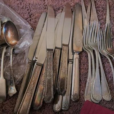 silver, silver and more silverware