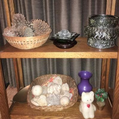 Contents of Shelves