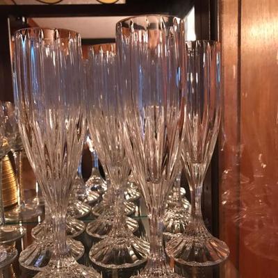 Crystal Champagne Glasses