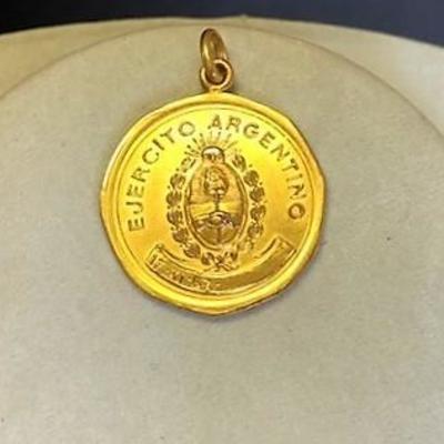 Argentine Military Honor Medal (18K Gold) 