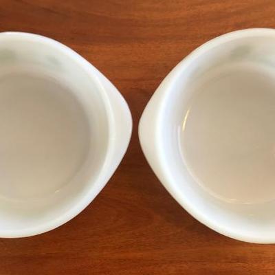 Milk Glass Casserole Dishes [1166]