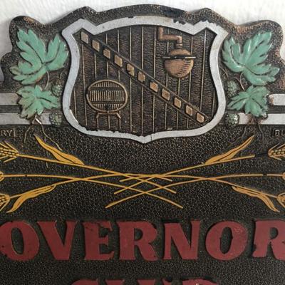 Governors Club Premium Ale Sign [1133]