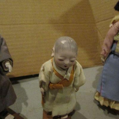 # 366 - Japanese Family Dolls