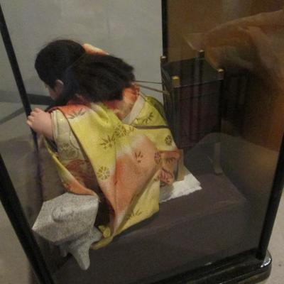 # 308 - Japanese Doll With Case