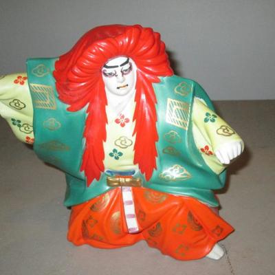 House Of Koshu Sake Kabuku Dancer Decanter