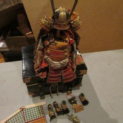 # 367 - Japanese Samurai Armor Display