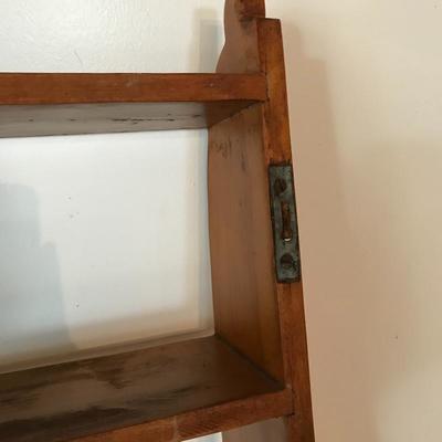 Lot 96 - Two Wooden Shelves