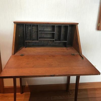 Lot 11 - Antique Secretary Desk
