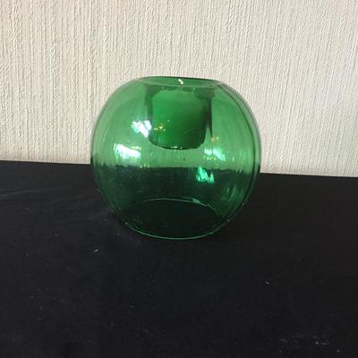 Lot 32 - Colorful Glass Candle Holder 