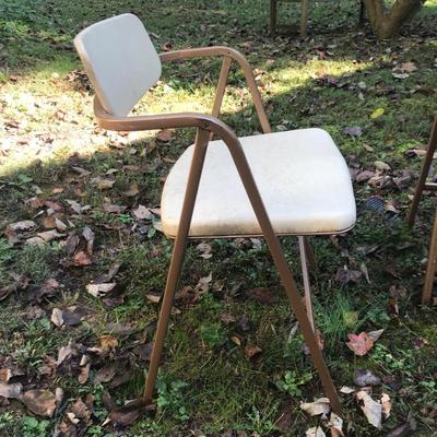 Lot 85 - Four MCM Folding Chairs 