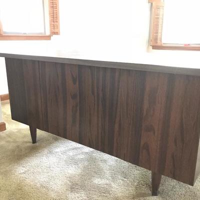 Lot 16 - Mid Century Style Desk with Key
