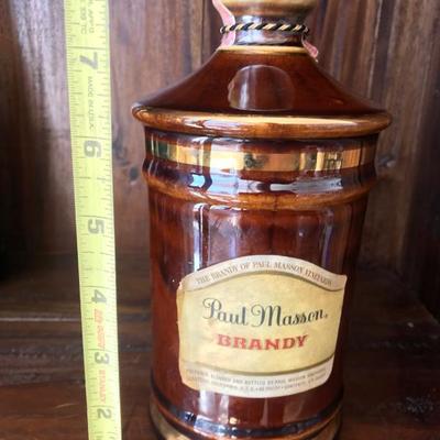 Paul Masson Brandy Collectible Jar EMPTY [1258]