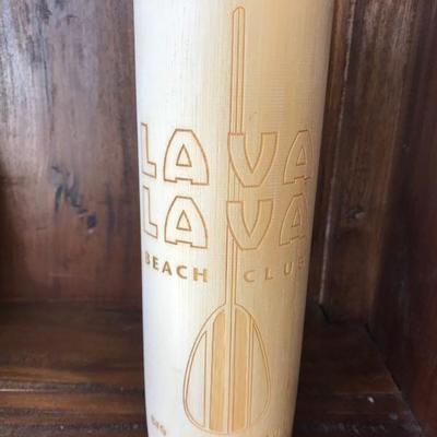 The Lava Lava Club Coconut Cup / Vase [1239]