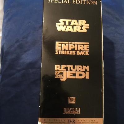 Star Wars Trilogy VHS Collection {1240]