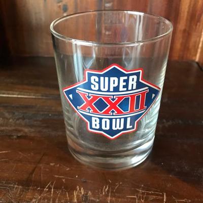 Super Bowl XXII Collectible Glass [1241]