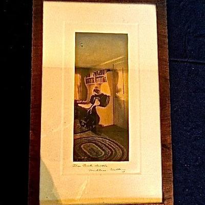 Lot 43: Wallace Nutting Framed Photo 