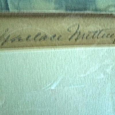 Lot 46: Antique Wallace Nutting Tinted Photo 