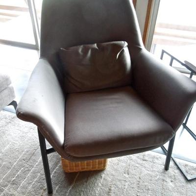 Lot 57:  Noble Accent Chair Metal Frame from Mobilia