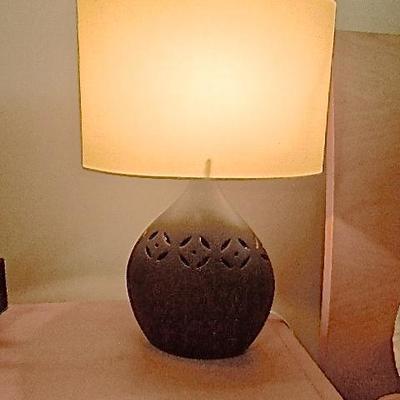 Lot 70: Small Ikea Ceramic Table Lamp 12' Base