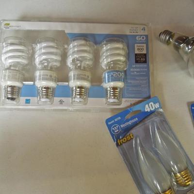 Lot 109: Group of Light Bulbs and Pole Changer