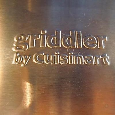 Lot 6: Cuisinart Griddler Model GR-4 