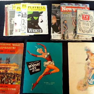 Lot 86: Vintage Broadway and Entertainment Ephemera