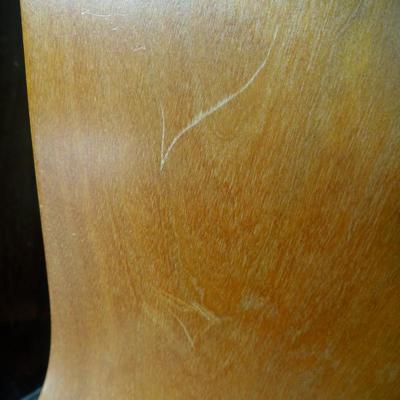 Lot 114: Modern Bentwood and Metal Accent Chair MCM Look