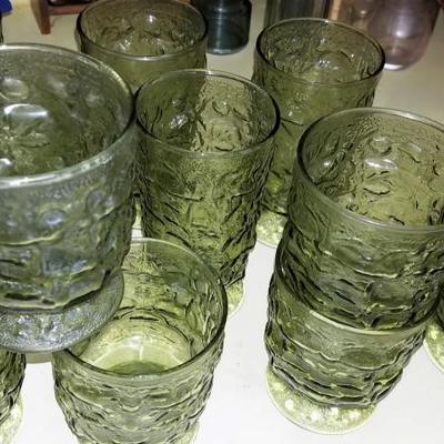 Green Glassware #174