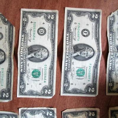 $2 Bills (16) #310