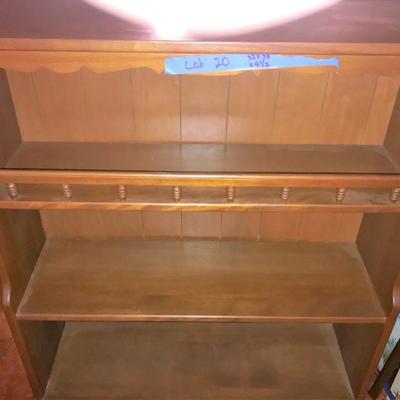 Ethan Allen Spice Rubbed Bookcase #20. 