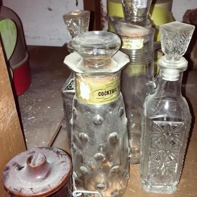 Decanters and Crocks #343