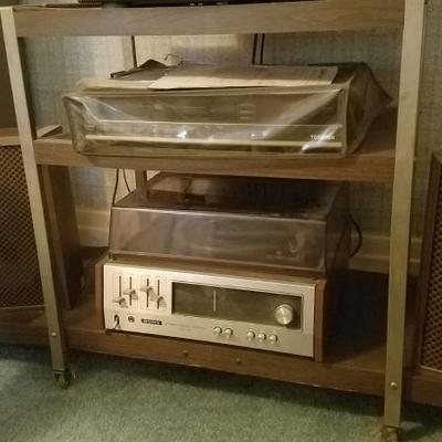 Turntable, VCR And Speakers - Lot # 222 