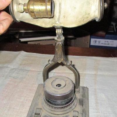 Antique Inkwell Lamp #309