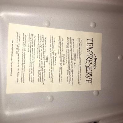 Housewares and Tempreserve #335