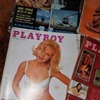 Bundle Of Vintage Playboy SEE NOTES 