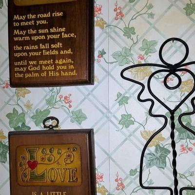 Lovely Wall Decor And Irish Blessings #161