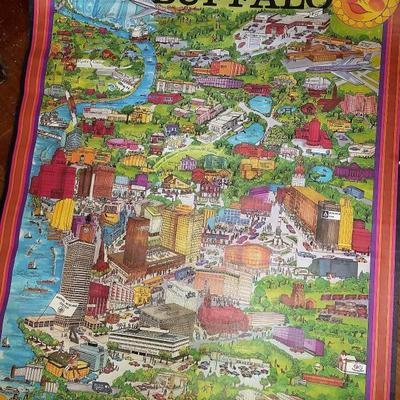 Buffalo, John Travolta And Vintage Maps #246 