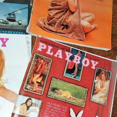 Bundle Of Vintage Playboy SEE NOTES 