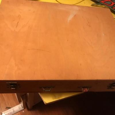 Artist Caddy Paints And Brushes Cabinet Too. - Lot #240 