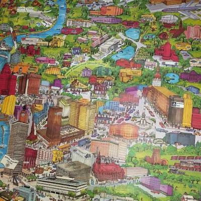Buffalo, John Travolta And Vintage Maps #246 