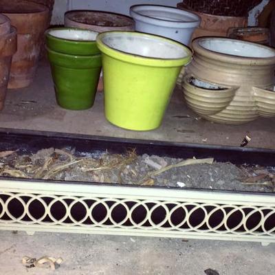 Assortment of Garden Pots #339